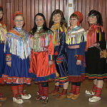 Sami ladies celebrating the Sami national day.jpg